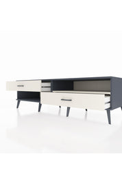 Kronos TV Ünitesi Tek Raflı 2 Çekmeceli  176x59x51 Antrasit-Aytaşı/Aytaşı