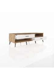 Kronos TV Ünitesi Tek Raflı 2 Çekmeceli  176x59x51 Çam-Çam/Aytaşı