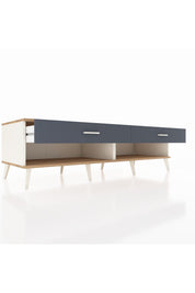 Kronos TV Ünitesi 2 Çekmeceli  176x59x51 Aytaşı-Çam/Antrasit