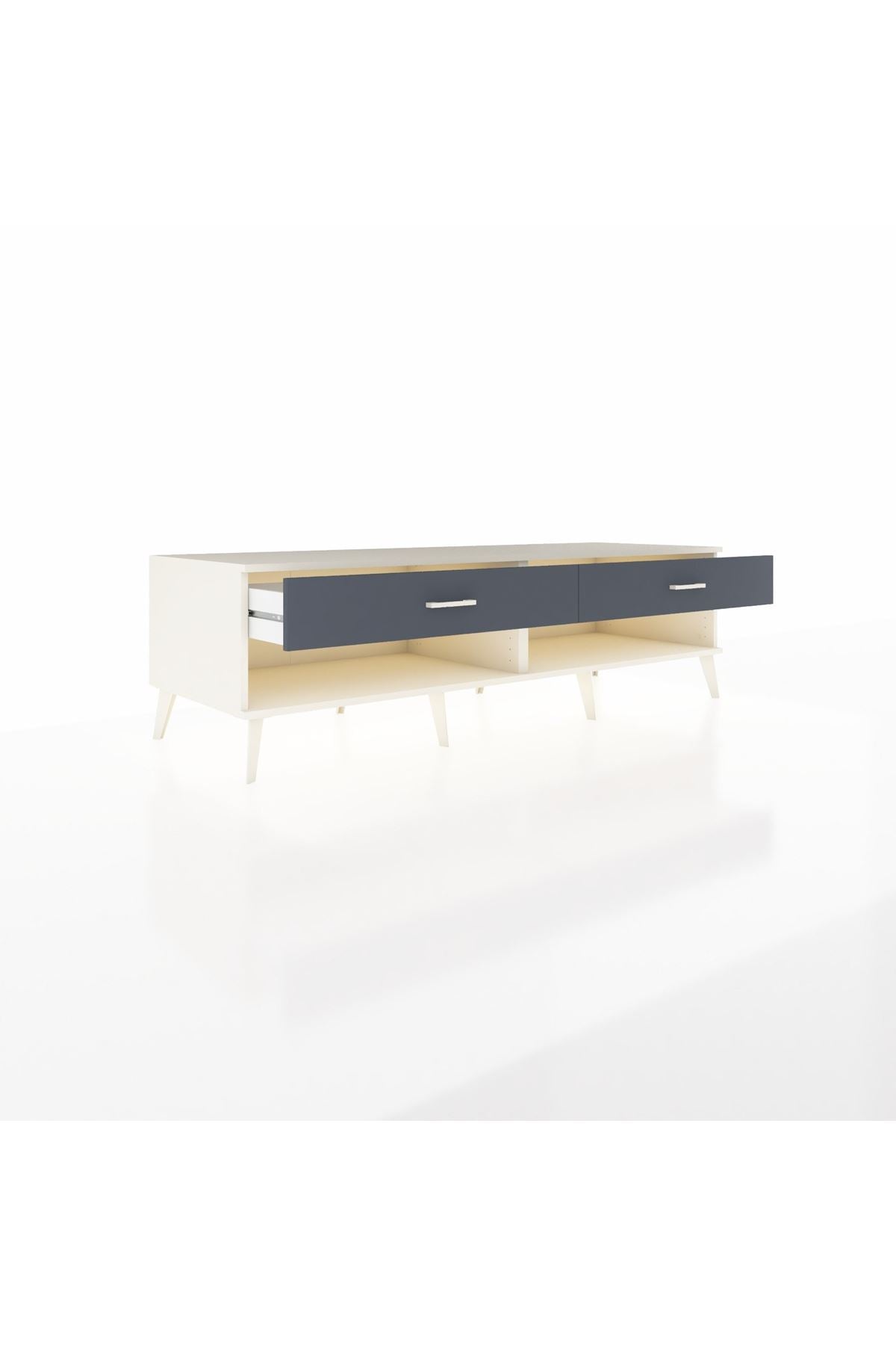 Kronos TV Ünitesi 2 Çekmeceli  176x59x51 Aytaşı-Aytaşı/Antrasit