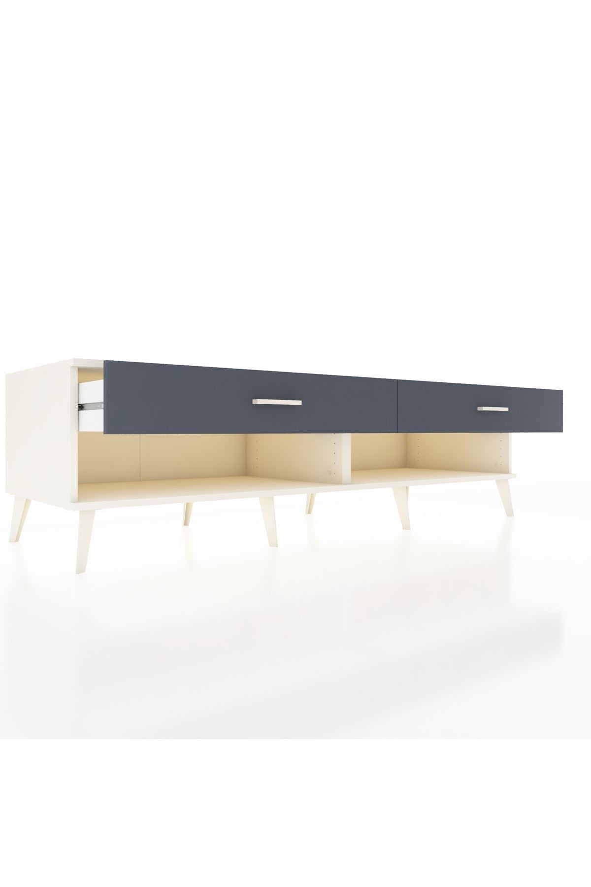 Kronos TV Ünitesi 2 Çekmeceli  176x59x51 Aytaşı-Aytaşı/Antrasit