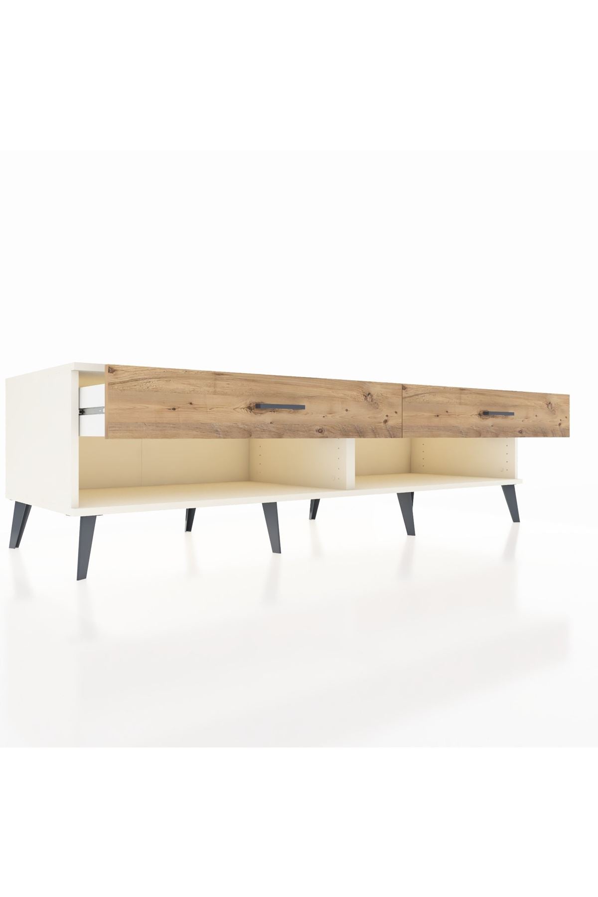 Kronos TV Ünitesi 2 Çekmeceli  176x59x51 Aytaşı-Aytaşı/Çam