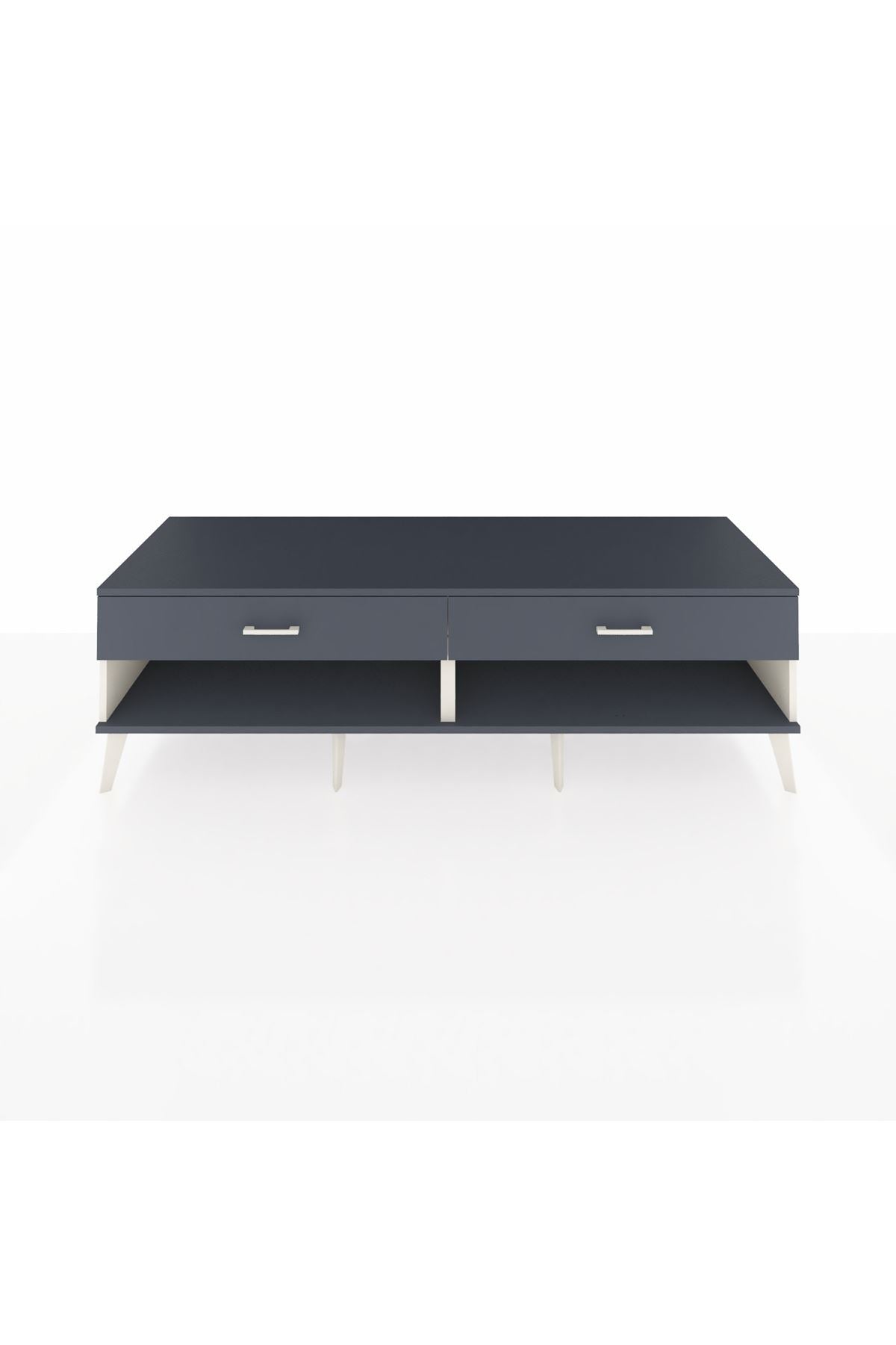 Kronos TV Ünitesi 2 Çekmeceli  176x59x51 Aytaşı-Antrasit/Antrasit