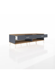 Kronos TV Ünitesi 2 Çekmeceli  176x59x51 Antrasit-Çam/Antrasit