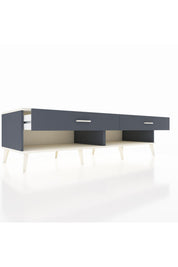 Kronos TV Ünitesi 2 Çekmeceli  176x59x51 Antrasit-Aytaşı/Antrasit