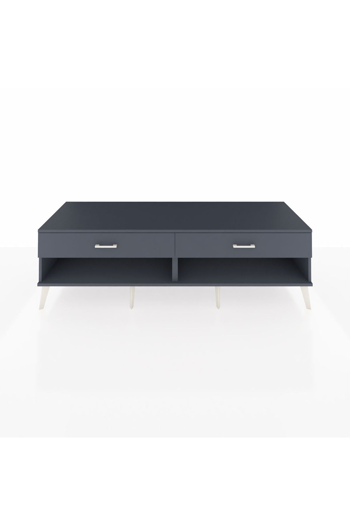 Kronos TV Ünitesi 2 Çekmeceli  176x59x51 Antrasit-Antrasit/Antrasit