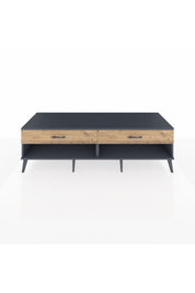 Kronos TV Ünitesi 2 Çekmeceli  176x59x51 Antrasit-Antrasit/Çam