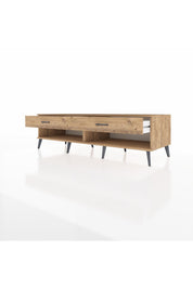 Kronos TV Ünitesi 2 Çekmeceli  176x59x51 Çam-Çam/Çam