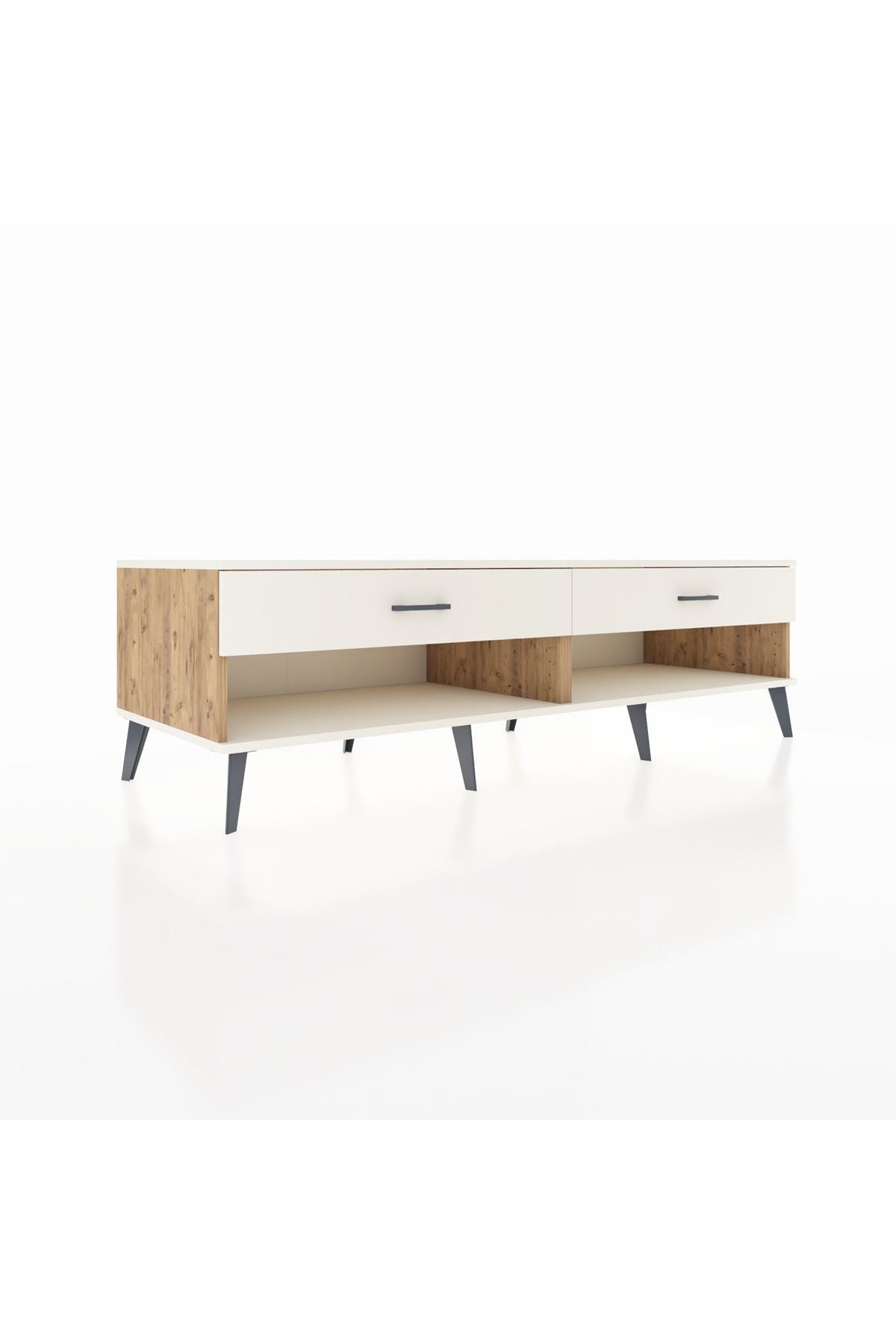 Kronos TV Ünitesi 2 Çekmeceli  176x59x51 Çam-Aytaşı/Aytaşı