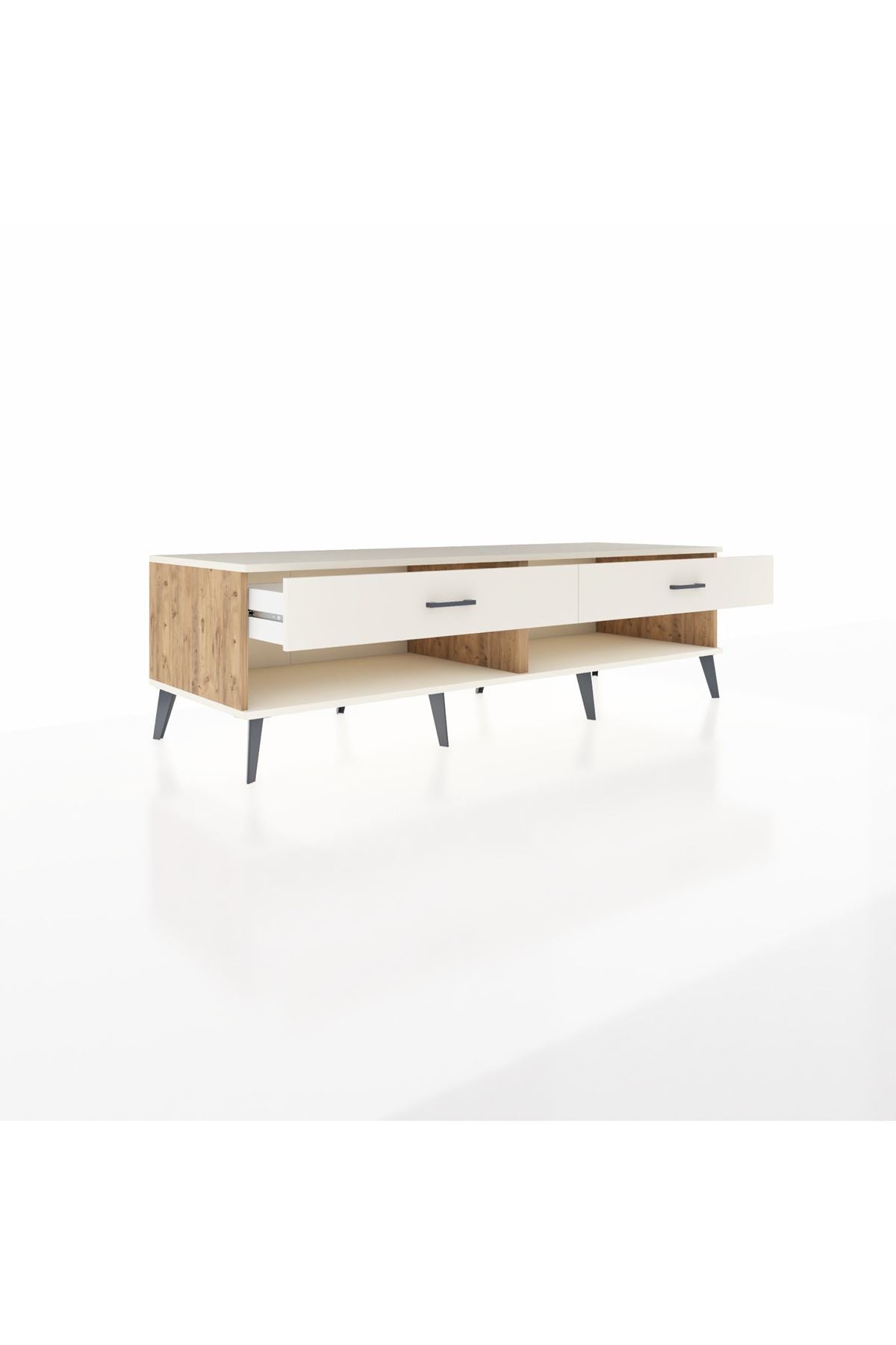 Kronos TV Ünitesi 2 Çekmeceli  176x59x51 Çam-Aytaşı/Aytaşı