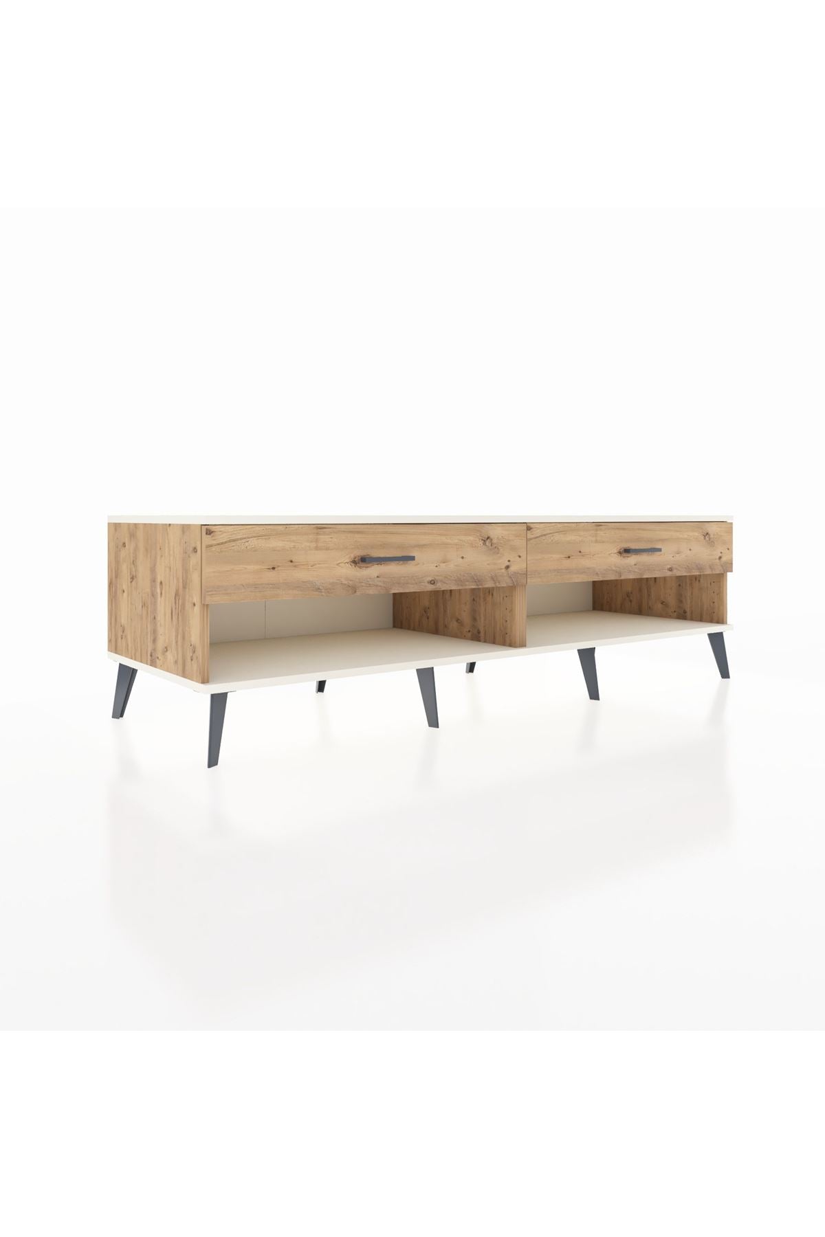 Kronos TV Ünitesi 2 Çekmeceli  176x59x51 Çam-Aytaşı/Çam