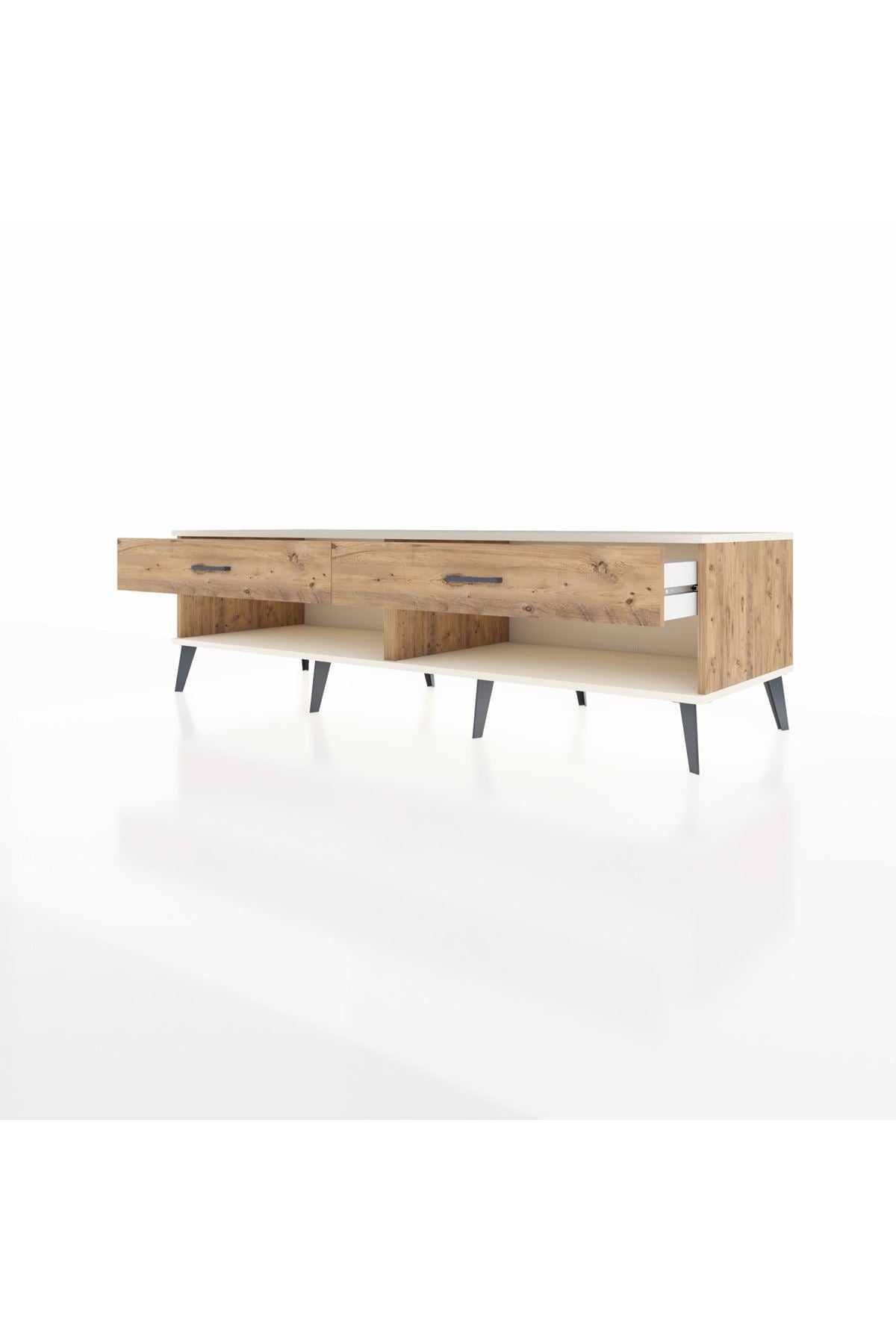 Kronos TV Ünitesi 2 Çekmeceli  176x59x51 Çam-Aytaşı/Çam