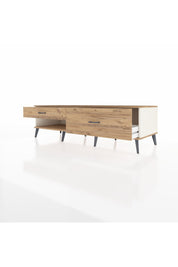 Kronos TV Ünitesi 2 Çekmeceli  176x59x51 Aytaşı-Çam/Çam