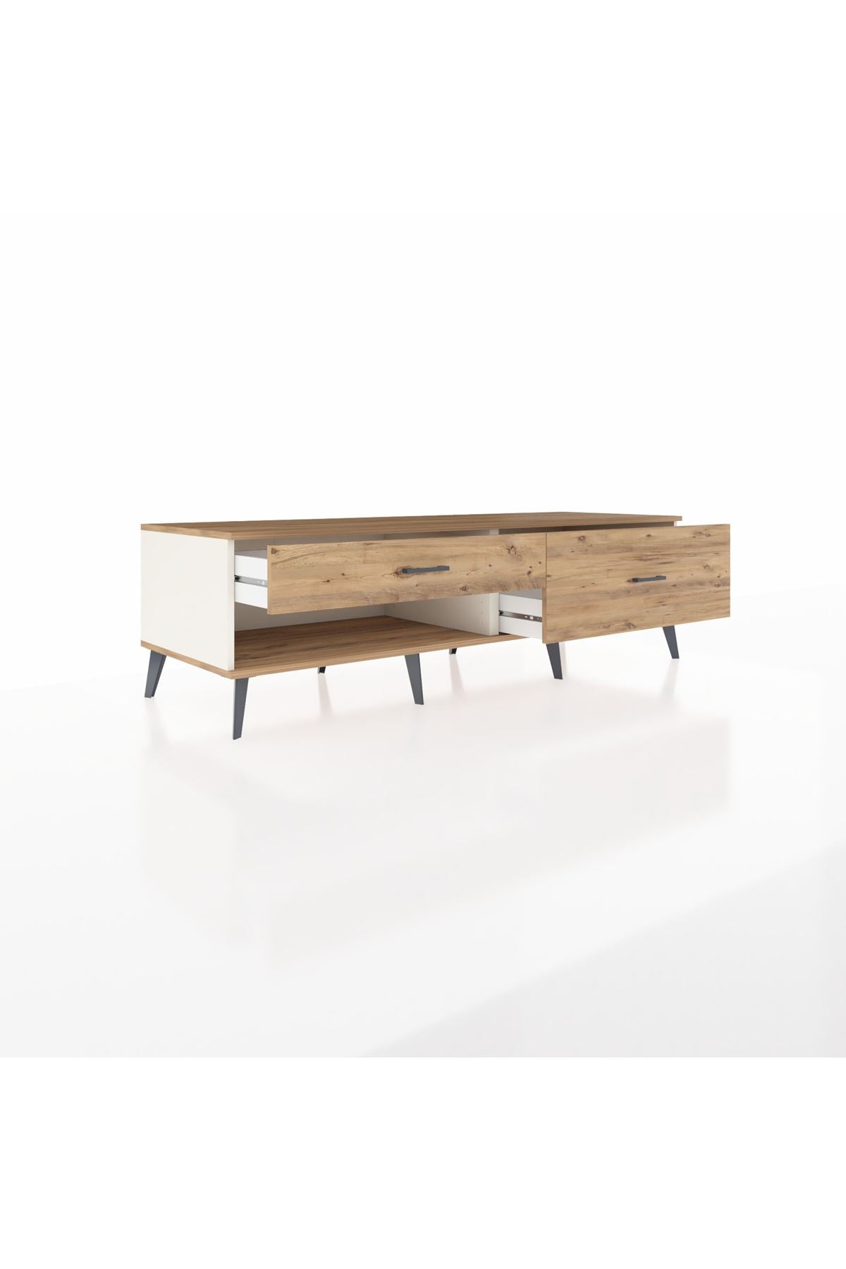 Kronos TV Ünitesi 2 Çekmeceli  176x59x51 Aytaşı-Çam/Çam
