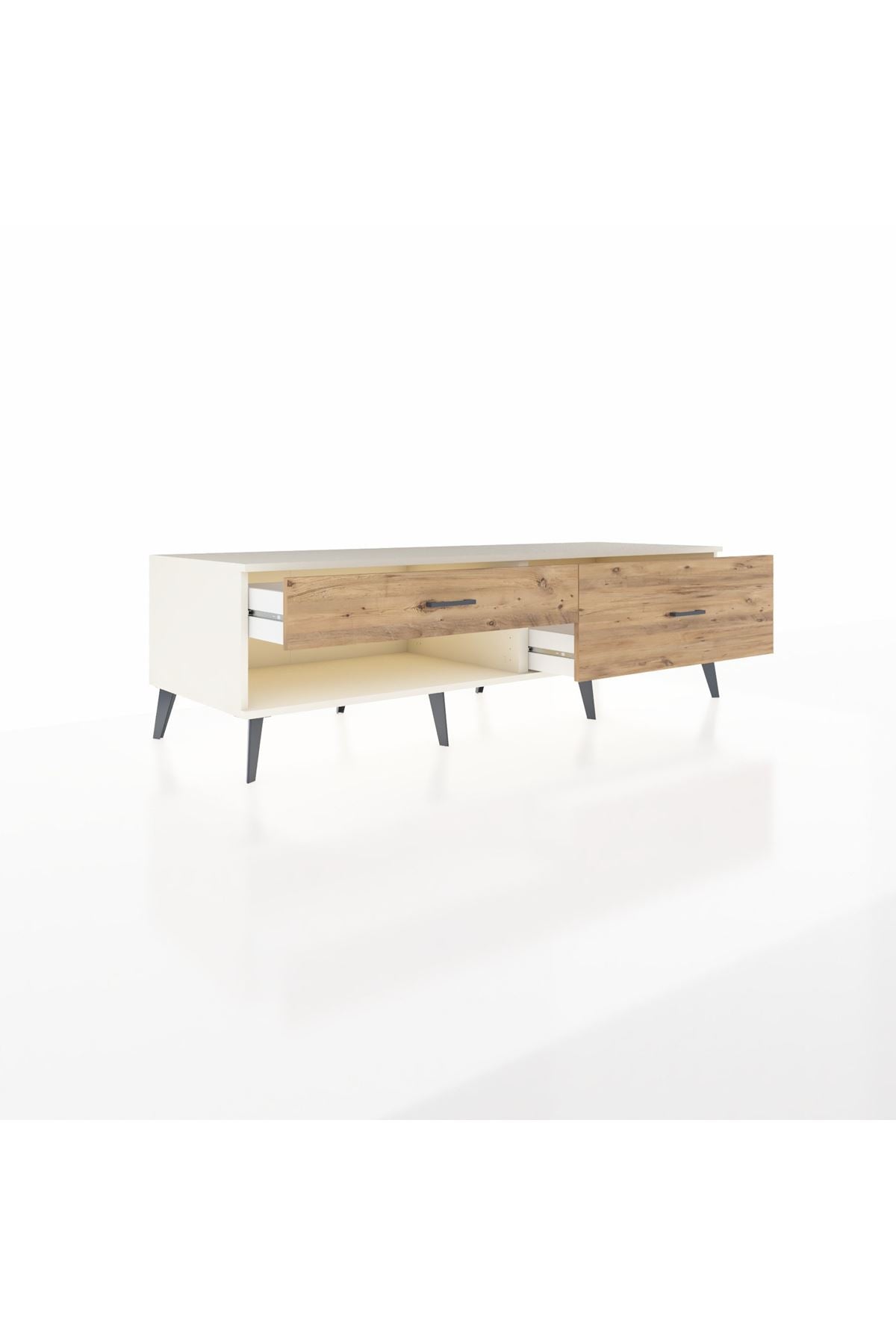 Kronos TV Ünitesi 2 Çekmeceli  176x59x51 Aytaşı-Aytaşı/Çam