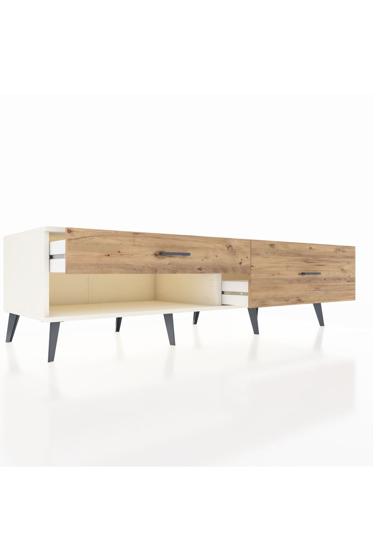 Kronos TV Ünitesi 2 Çekmeceli  176x59x51 Aytaşı-Aytaşı/Çam