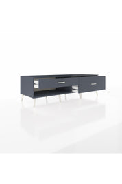 Kronos TV Ünitesi 2 Çekmeceli  176x59x51 Antrasit-Antrasit/Antrasit