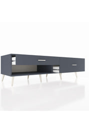 Kronos TV Ünitesi 2 Çekmeceli  176x59x51 Antrasit-Antrasit/Antrasit