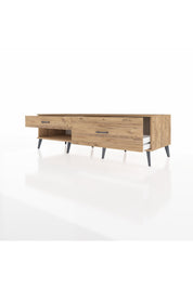 Kronos TV Ünitesi 2 Çekmeceli  176x59x51 Çam-Çam/Çam