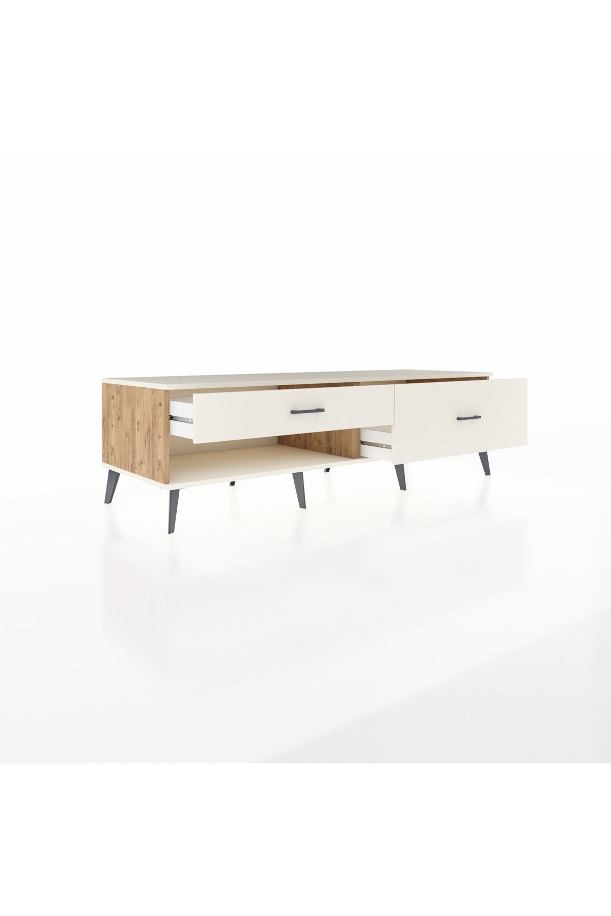 Kronos TV Ünitesi 2 Çekmeceli  176x59x51 Çam-Aytaşı/Aytaşı