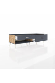 Kronos TV Ünitesi 2 Çekmeceli  176x59x51 Çam-Antrasit/Antrasit