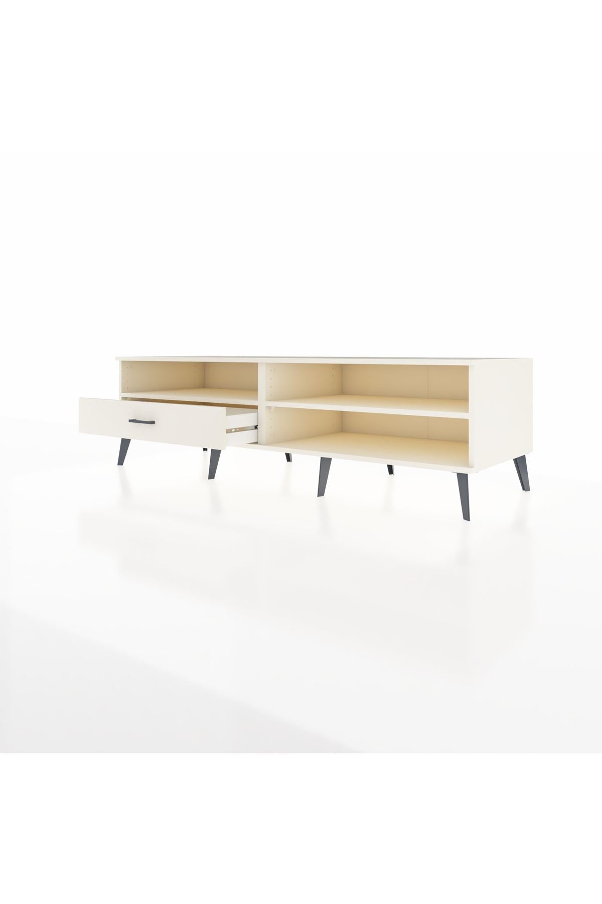 Kronos TV Ünitesi 2 Raflı Tek Çekmeceli  176x59x51 Aytaşı-Aytaşı/Aytaşı