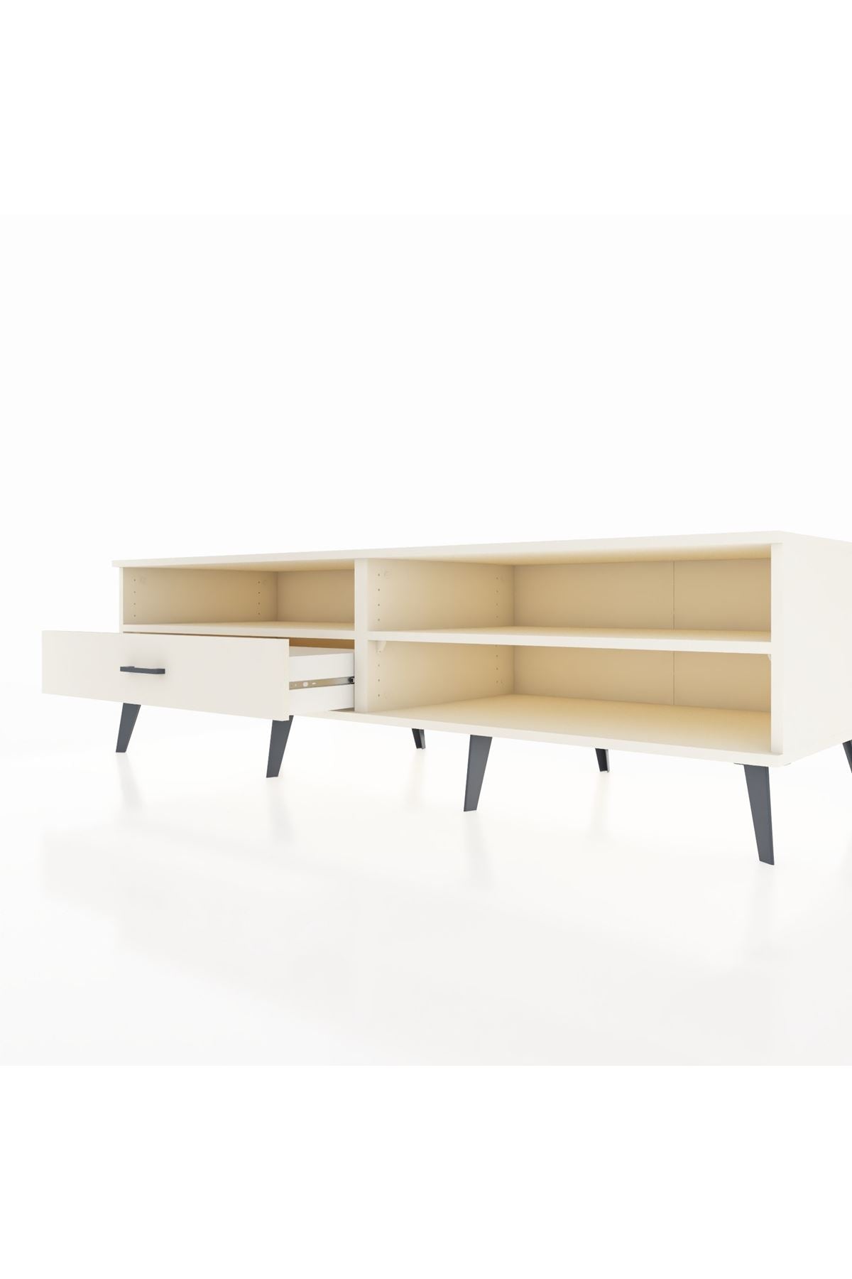 Kronos TV Ünitesi 2 Raflı Tek Çekmeceli  176x59x51 Aytaşı-Aytaşı/Aytaşı