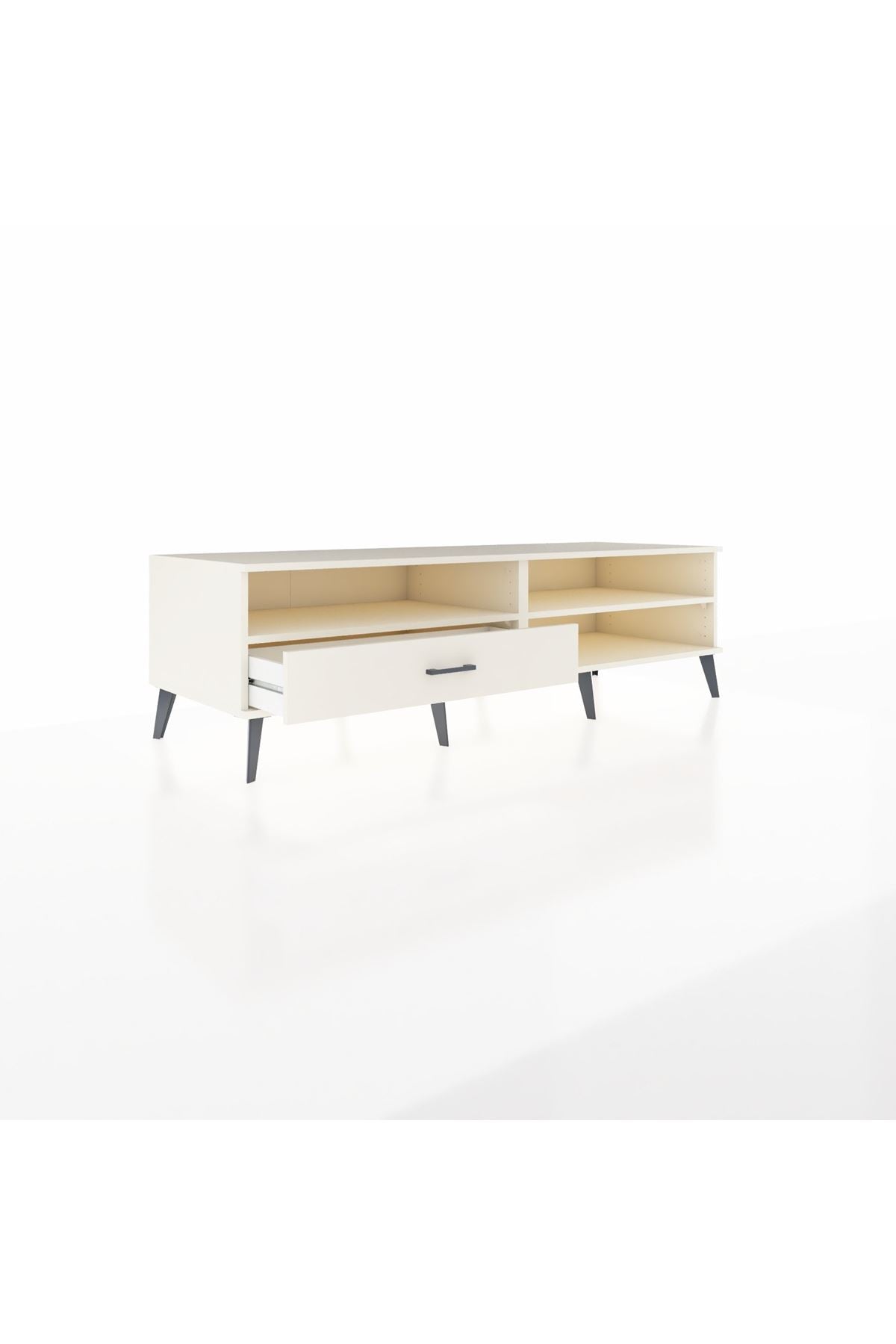 Kronos TV Ünitesi 2 Raflı Tek Çekmeceli  176x59x51 Aytaşı-Aytaşı/Aytaşı