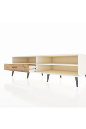 Kronos TV Ünitesi 2 Raflı Tek Çekmeceli  176x59x51 Aytaşı-Aytaşı/Çam