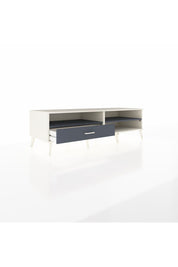 Kronos TV Ünitesi 2 Raflı Tek Çekmeceli  176x59x51 Aytaşı-Antrasit/Antrasit