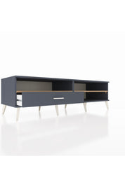 Kronos TV Ünitesi 2 Raflı Tek Çekmeceli  176x59x51 Antrasit-Çam/Antrasit