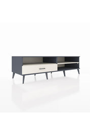 Kronos TV Ünitesi 2 Raflı Tek Çekmeceli  176x59x51 Antrasit-Aytaşı/Aytaşı
