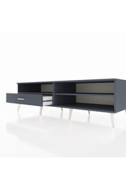 Kronos TV Ünitesi 2 Raflı Tek Çekmeceli  176x59x51 Antrasit-Antrasit/Antrasit