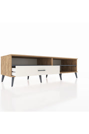 Kronos TV Ünitesi 2 Raflı Tek Çekmeceli  176x59x51 Çam-Antrasit/Aytaşı