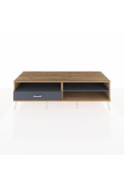 Kronos TV Ünitesi 2 Raflı Tek Çekmeceli  176x59x51 Çam-Antrasit/Antrasit