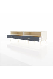 Kronos TV Ünitesi 2 Raflı 2 Çekmeceli  176x59x51 Aytaşı-Aytaşı/Antrasit