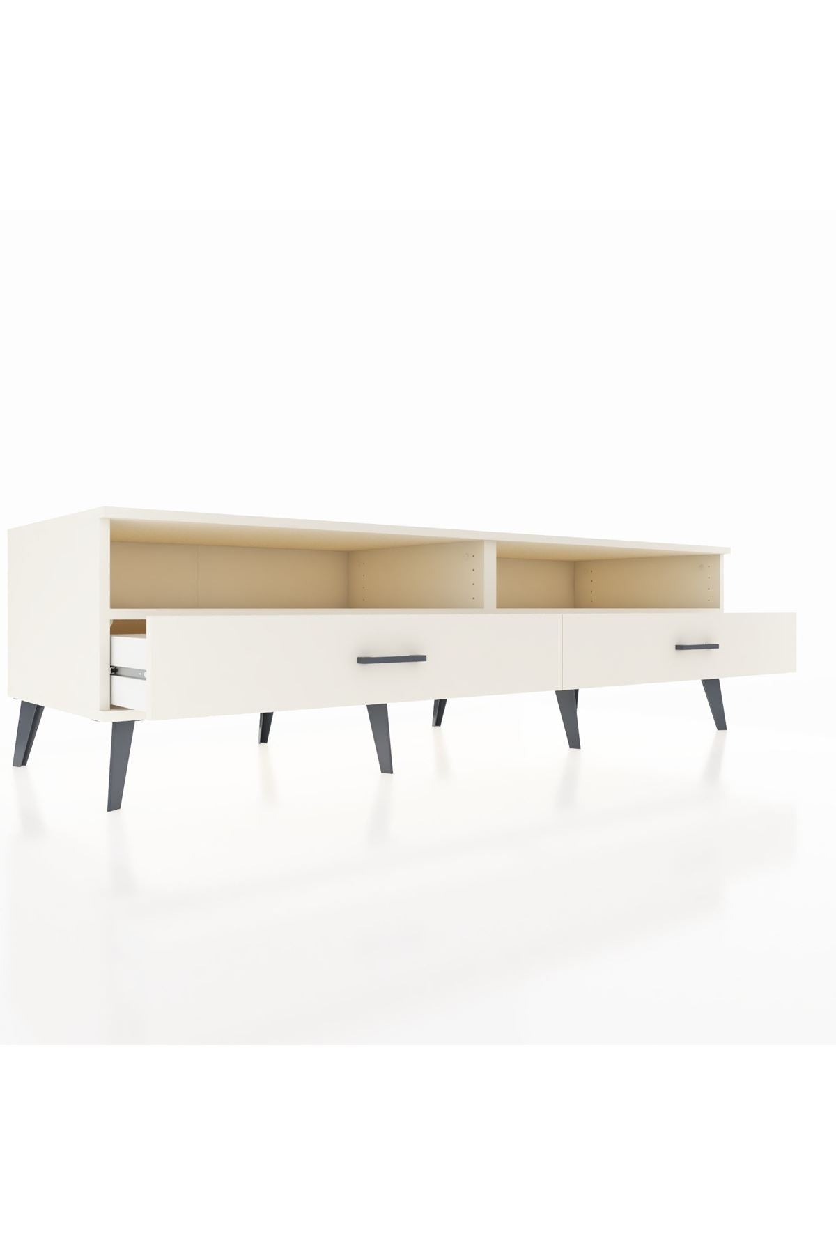 Kronos TV Ünitesi 2 Raflı 2 Çekmeceli  176x59x51 Aytaşı-Aytaşı/Aytaşı