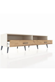 Kronos TV Ünitesi 2 Raflı 2 Çekmeceli  176x59x51 Aytaşı-Çam/Çam