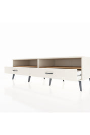 Kronos TV Ünitesi 2 Raflı 2 Çekmeceli  176x59x51 Aytaşı-Çam/Aytaşı