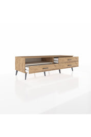 Kronos TV Ünitesi Tek Raflı 3 Çekmeceli  176x59x51 Çam-Aytaşı/Çam