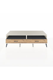 Kronos TV Ünitesi 2 Raflı 2 Çekmeceli  176x59x51 Aytaşı-Antrasit/Çam