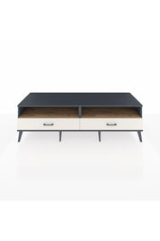 Kronos TV Ünitesi 2 Raflı 2 Çekmeceli  176x59x51 Antrasit-Çam/Aytaşı