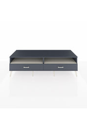 Kronos TV Ünitesi 2 Raflı 2 Çekmeceli  176x59x51 Antrasit-Aytaşı/Antrasit