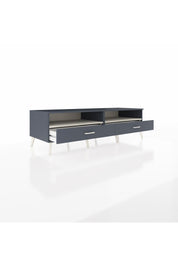 Kronos TV Ünitesi 2 Raflı 2 Çekmeceli  176x59x51 Antrasit-Aytaşı/Antrasit