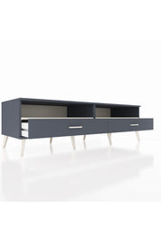 Kronos TV Ünitesi 2 Raflı 2 Çekmeceli  176x59x51 Antrasit-Aytaşı/Antrasit