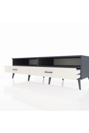 Kronos TV Ünitesi 2 Raflı 2 Çekmeceli  176x59x51 Antrasit-Antrasit/Aytaşı