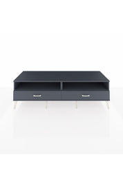 Kronos TV Ünitesi 2 Raflı 2 Çekmeceli  176x59x51 Antrasit-Antrasit/Antrasit