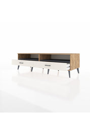 Kronos TV Ünitesi 2 Raflı 2 Çekmeceli  176x59x51 Çam-Antrasit/Aytaşı