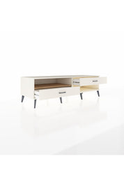 Kronos TV Ünitesi Tek Raflı 2 Çekmeceli  176x59x51 Aytaşı-Çam/Aytaşı