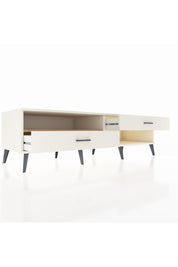 Kronos TV Ünitesi Tek Raflı 2 Çekmeceli  176x59x51 Aytaşı-Çam/Aytaşı